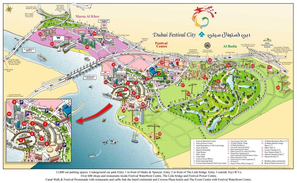 Dubai festival city-kart