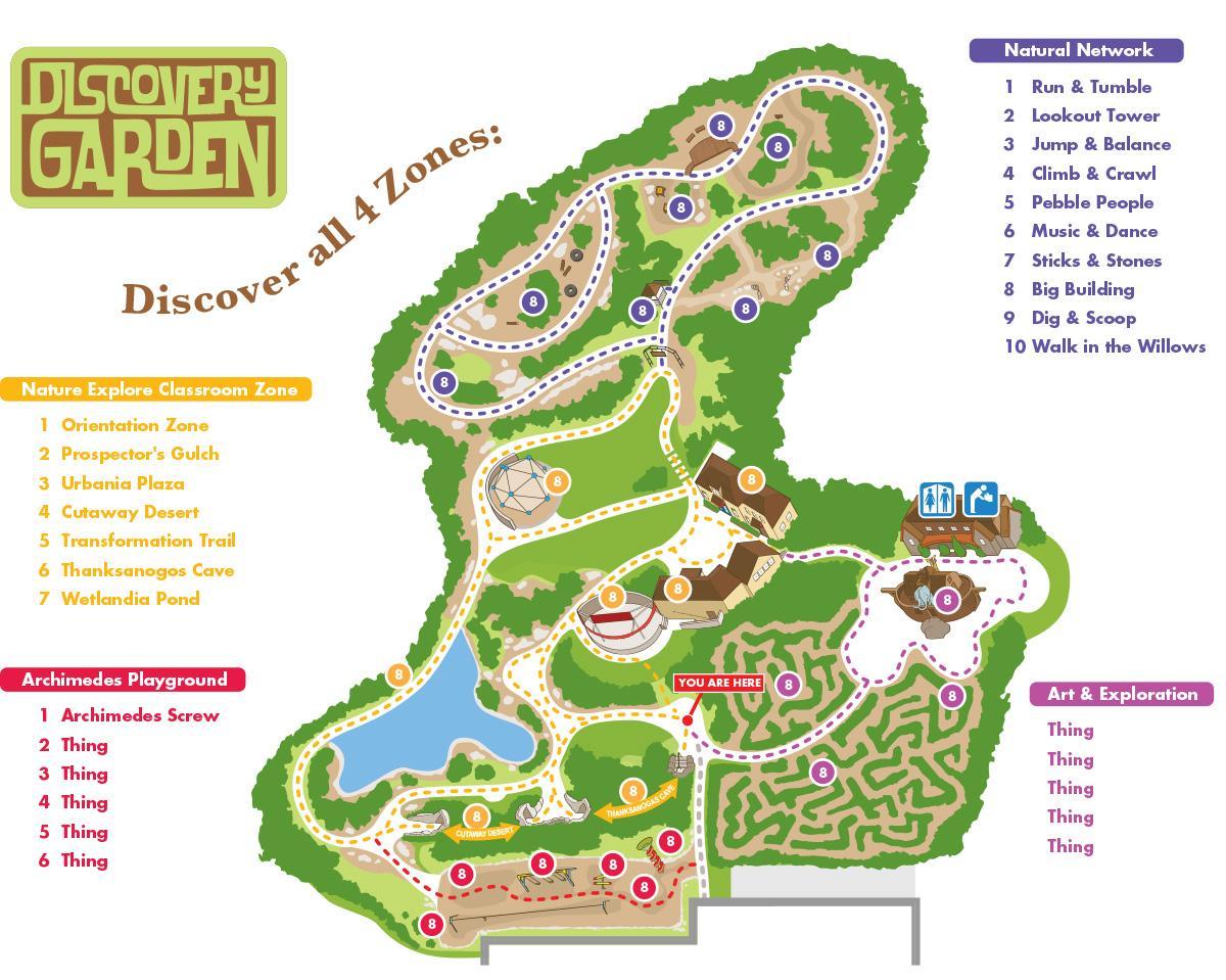 kart av Discovery Gardens i Dubai