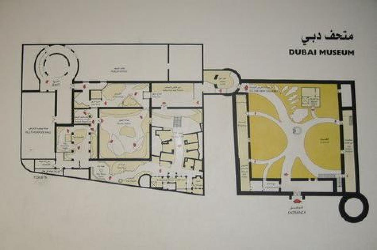 Dubai museum kart