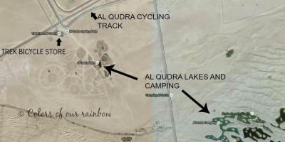 Al-Qudra Lake kart