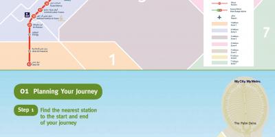 Metro kart Dubai green line