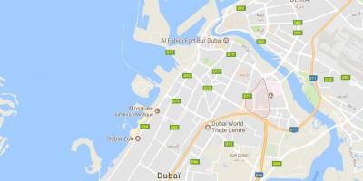 Kart over Oud Metha Dubai